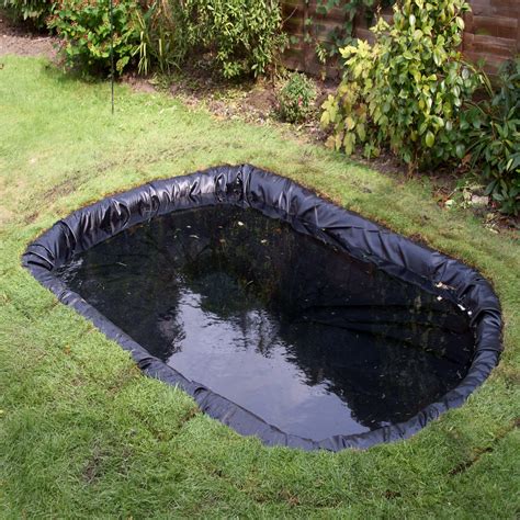 They benefit the local wildlife. . Pond liner